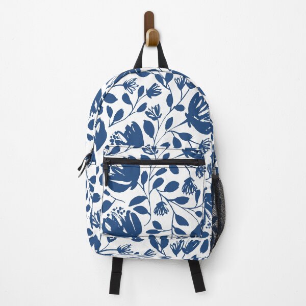 Item preview, blue and white floral  designed and sold by Anisha  Vaz.