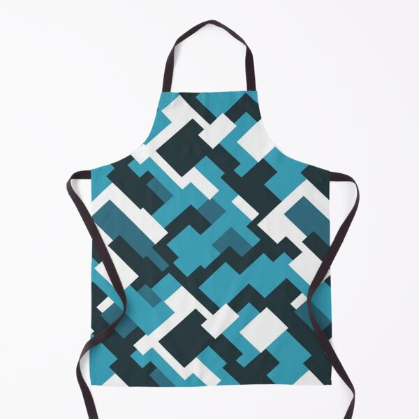 Item preview, Blue Geometric Abstract Pattern designed and sold by PatiMood.