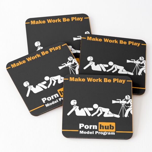 Item preview, Make Work Be Play (Pornhub Model Program) designed and sold by MindyRumans.