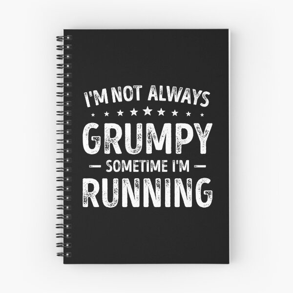 Item preview, Grumpy Grandpa Funny Running designed and sold by RareBunny.