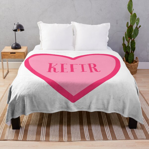 Item preview, Love Kefir Pink Heart designed and sold by SWETA HALDER.