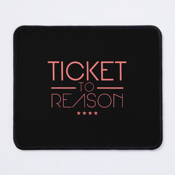 Item preview, Ticket to Reason Logo designed and sold by LacKeebler232.
