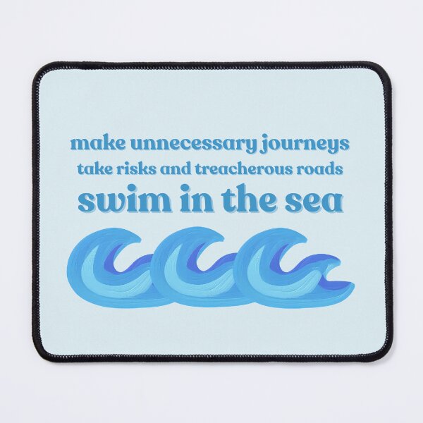 Item preview, inspirational make unnecessary journeys print designed and sold by evlntn.