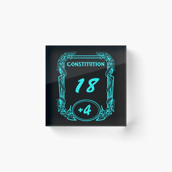 Item preview, Constitution Stat designed and sold by ConfitofBrassB.