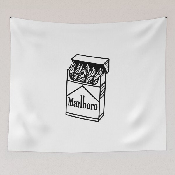 Item preview, Vintage Sardine in Cigar Box Tattoo designed and sold by InkStation24.