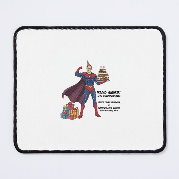 Item preview, SuperHero Dad Birthday designed and sold by MidLifeDadShop.