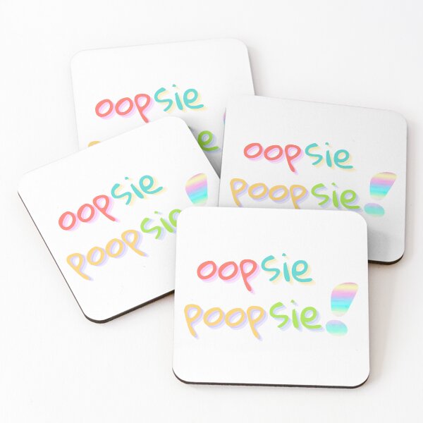 Item preview, Oopsie Poopsie | Kawaii Cute Funny Artwork designed and sold by BeBetterPeople.
