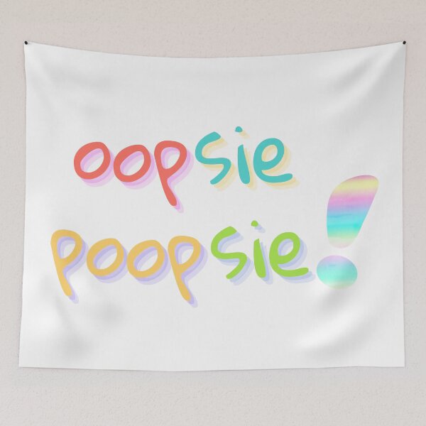Item preview, Oopsie Poopsie | Kawaii Cute Funny Artwork designed and sold by BeBetterPeople.