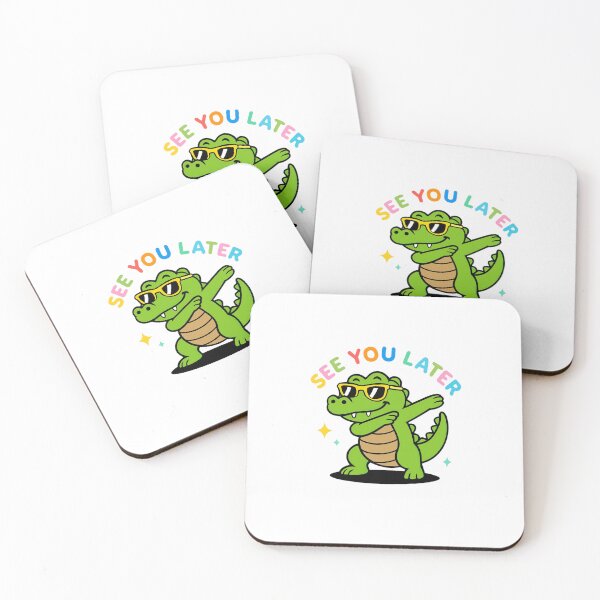 Item preview, See You Later Alligator Baby Bodysuit | Funny Baby Onesie | Cute Cartoon Gator Infant Outfit | Baby Shower Gift | Unisex Newborn Clothes designed and sold by Sticker Mania Studio.