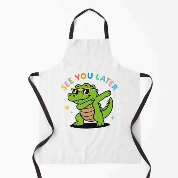 Item preview, See You Later Alligator Baby Bodysuit | Funny Baby Onesie | Cute Cartoon Gator Infant Outfit | Baby Shower Gift | Unisex Newborn Clothes designed and sold by Sticker Mania Studio.