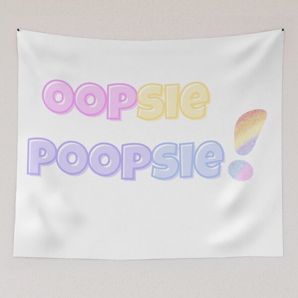 Item preview, Oopsie Poopsie | Cute Funny Kawaii Design designed and sold by BeBetterPeople.