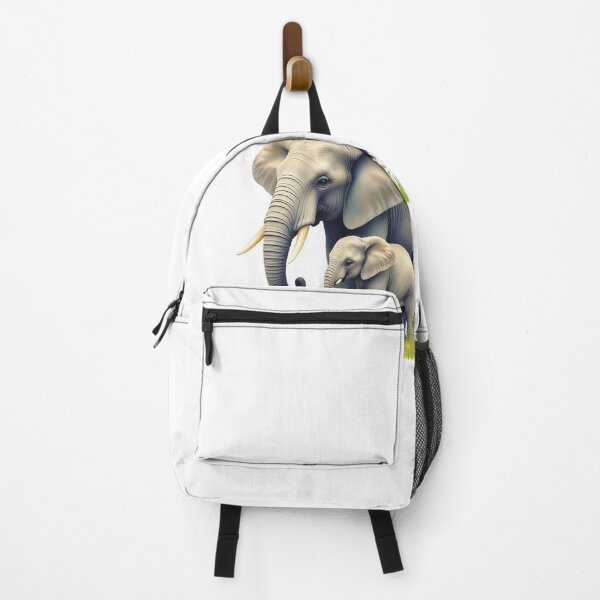 Item preview, Mother elephant and baby elephant designed and sold by AnuNP.