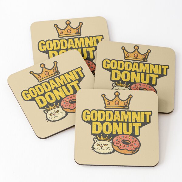 Item preview, Goddamnit Donut dungeon crawler carl designed and sold by RamblingsRose.