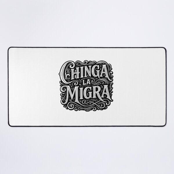 Item preview, Chinga La Migra – Calligraphy Tattoo Design designed and sold by InkStation24.