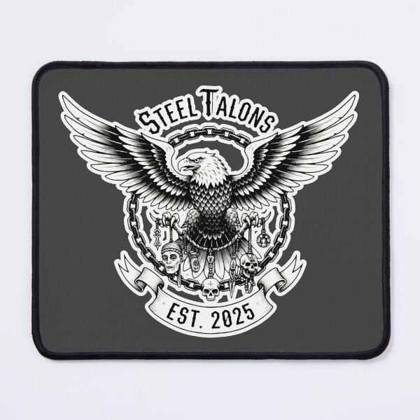 Item preview, Mystical Eagle Grasping Skull Chain designed and sold by SplashTastic.