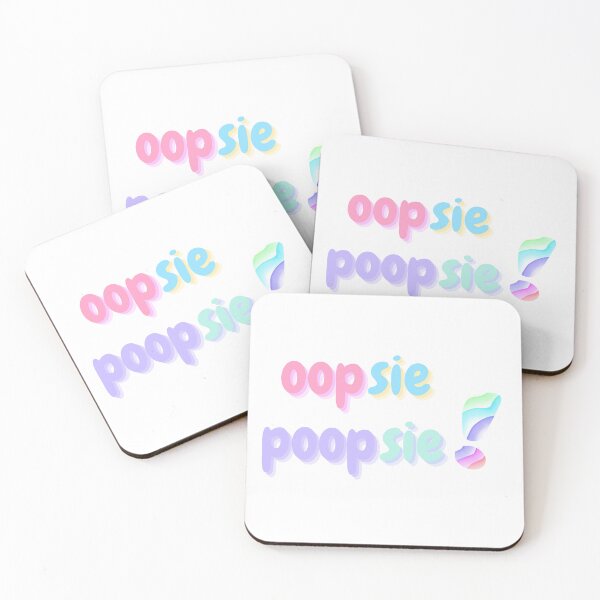 Item preview, Oopsie Poopsie | Funny Cute Pastel Graphic designed and sold by BeBetterPeople.