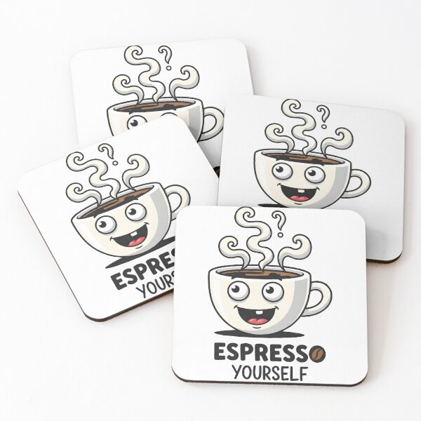Item preview, Fun pun design for coffee lovers with cute coffee cup illustration. designed and sold by SLDavincy.
