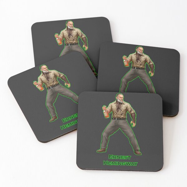 Item preview, Ernest Hemingway Werewolf designed and sold by Write-N-Fight.
