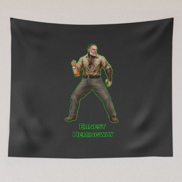 Item preview, Ernest Hemingway Werewolf designed and sold by Write-N-Fight.