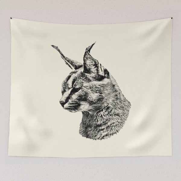 Item preview, Caracal portrait designed and sold by Guardi71.