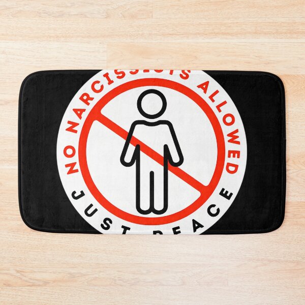 Item preview, No Narcissists Allowed Just Peace Sign designed and sold by Caitliaulfield.