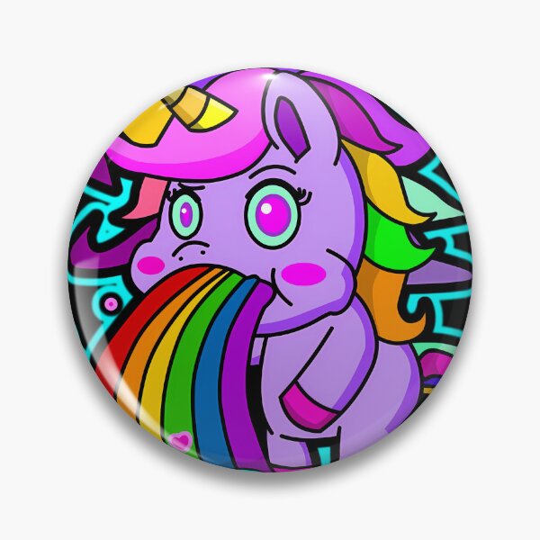 Item preview,  Unicorn Vomiting Rainbow designed and sold by Caitliaulfield.