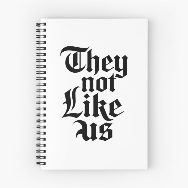 Item preview, They Not Like Us – Calligraphy Tattoo Design designed and sold by InkStation24.