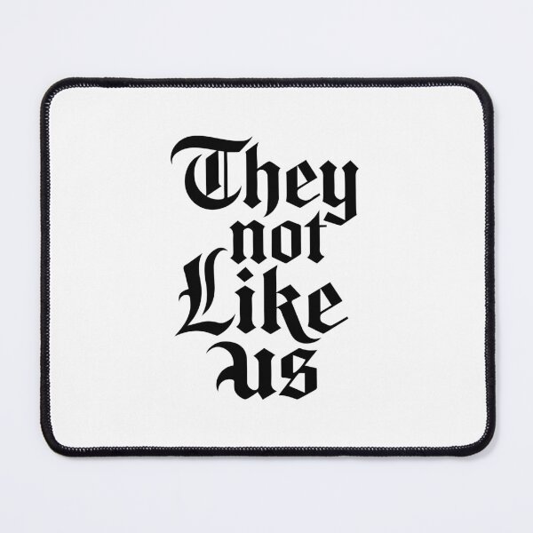 Item preview, They Not Like Us – Calligraphy Tattoo Design designed and sold by InkStation24.
