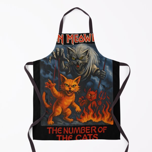 Artikelvorschau, Iron Meowden Die Zahl der Katzen entworfen und verkauft von MathildeBrun.
