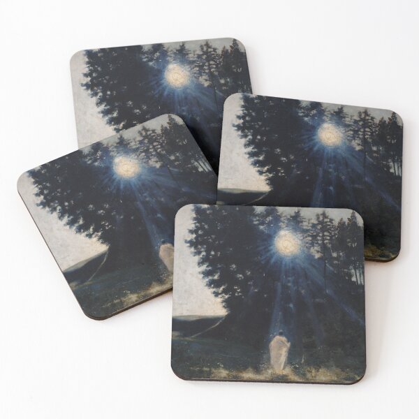 Item preview, Paysage au clair de lune – Jean Delville (1887–1890) designed and sold by Art Outlaws.