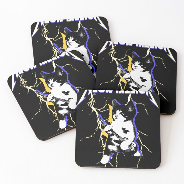Aperçu de l'œuvre  Meowtallica Funny Cat Meme Gift For Woman créée et vendue par MathildeBrun.