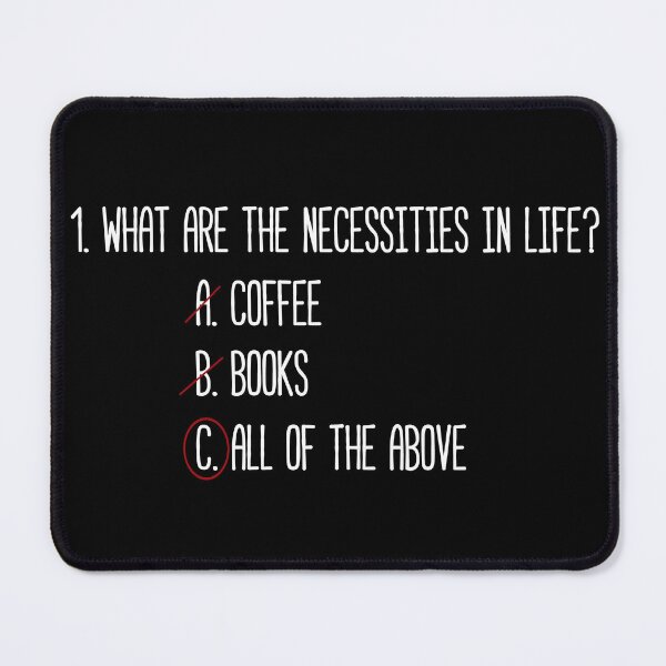 Item preview, Coffee and Books - Black Background designed and sold by Homebody Hobbyist.