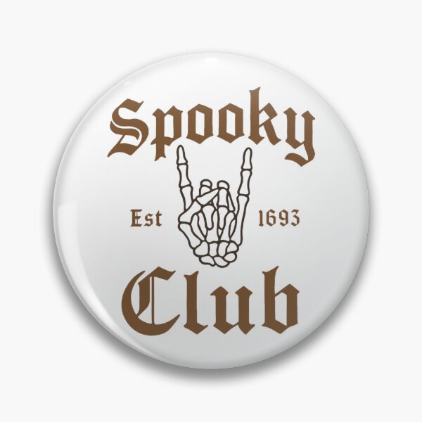 Item preview, Spooky Club Est 1693 Gothic Skeleton Hand designed and sold by THIENVT.