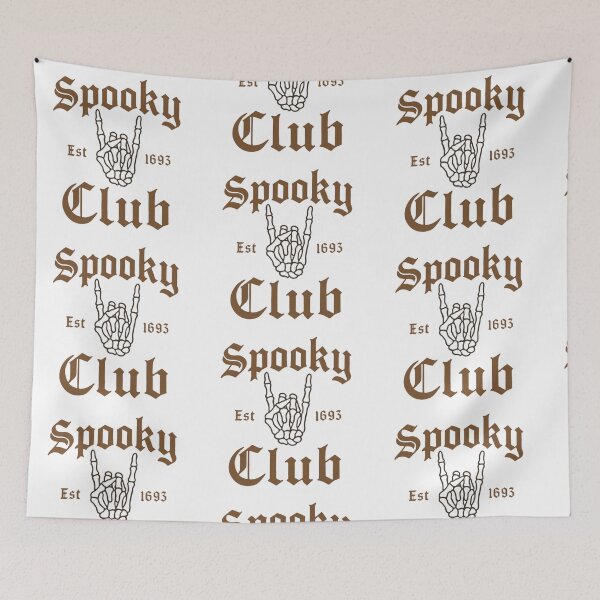 Item preview, Spooky Club Est 1693 Gothic Skeleton Hand designed and sold by THIENVT.
