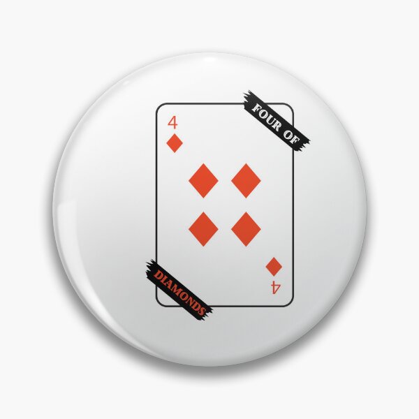 Item preview, Four Of Diamonds designed and sold by nyblydd.