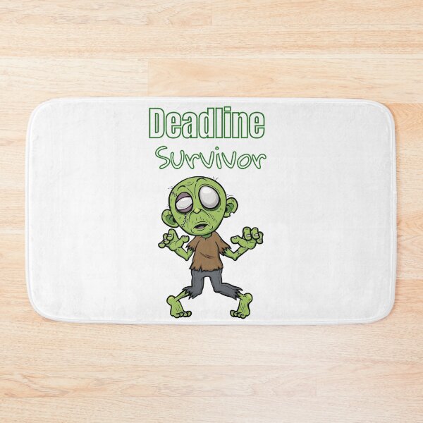 Item preview, Deadline Survivor – Funny Zombie Design designed and sold by Kindloom.