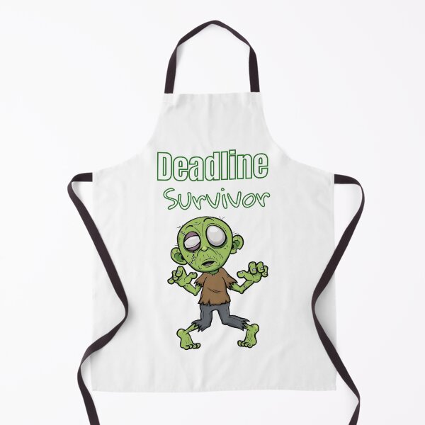 Item preview, Deadline Survivor – Funny Zombie Design designed and sold by Kindloom.