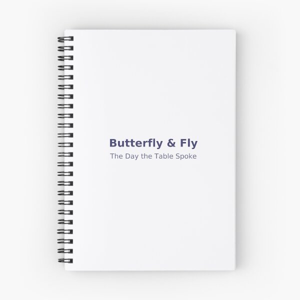 Item preview, Butterfly & Fly – The Day the Table Spoke designed and sold by SebLove-Command.