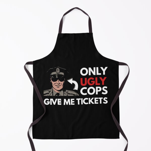 Item preview, Only Ugly Cops Give Me Tickets Bumper designed and sold by thecooltable.