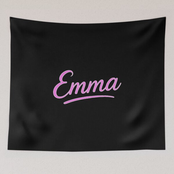 Item preview, Emma Neon Name Design – Vibrant Pink & Purple Glow Typography for Stickers, Apparel & Gifts  ? SEO Description designed and sold by DailyVibesCo.