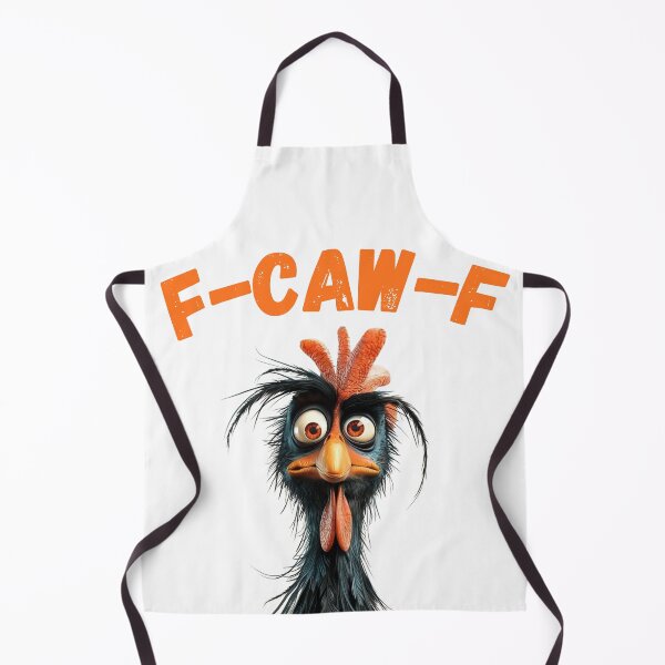 Item preview, F-CAW-F Stressed Chicken with Googly Eyes and Wild Hair Funny Cartoon Design designed and sold by LiXiCGifts.