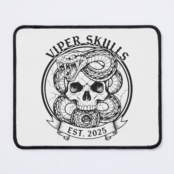 Item preview, Timeless Skull and Viper Emblem designed and sold by SplashTastic.