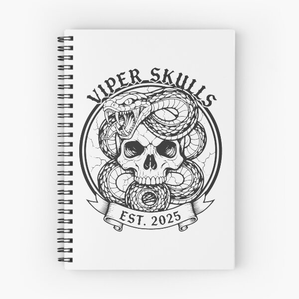 Item preview, Timeless Skull and Viper Emblem designed and sold by SplashTastic.
