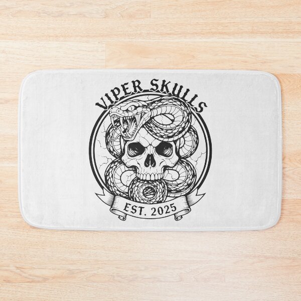 Item preview, Timeless Skull and Viper Emblem designed and sold by SplashTastic.