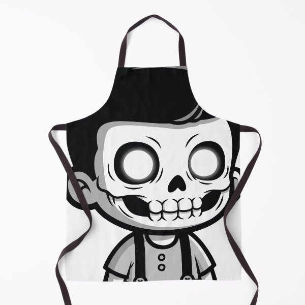 Item preview, Chibi Skeleton Boy – Creepy Cute Halloween Cartoon designed and sold by The Classics Freak.