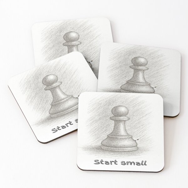 Item preview, Start Small – Pencil-Sketched Design designed and sold by PawnShiftGoods.