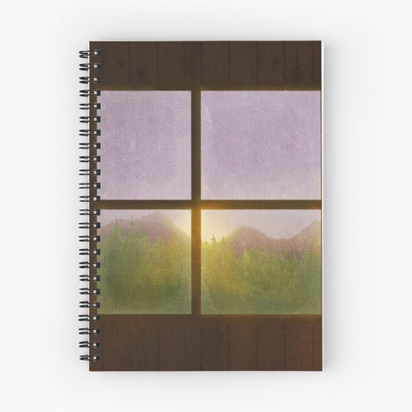 Item preview, The View from the Window - Cozy Illustration designed and sold by WanderfulWonder.