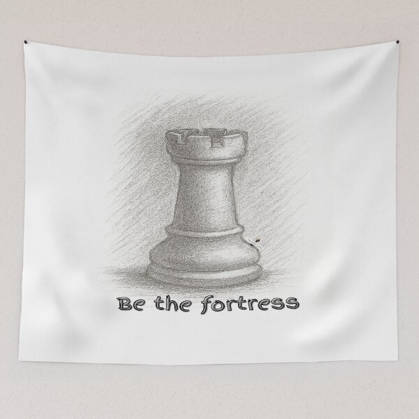 Item preview, Be the Fortress – Pencil-Sketched Design designed and sold by PawnShiftGoods.