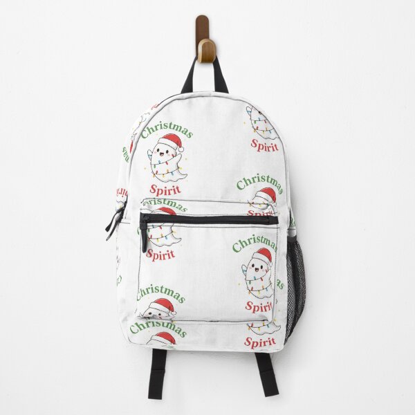 Item preview, Cute Kawaii Christmas Spirit Ghost with Santa Hat designed and sold by THIENVT.