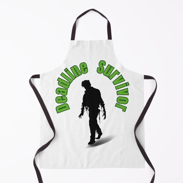 Item preview, Deadline Survivor – Zombie Silhouette Funny Design Description: designed and sold by Kindloom.